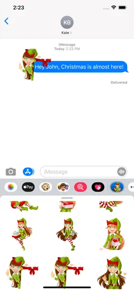 Game screenshot Santas Helpers Stickers hack