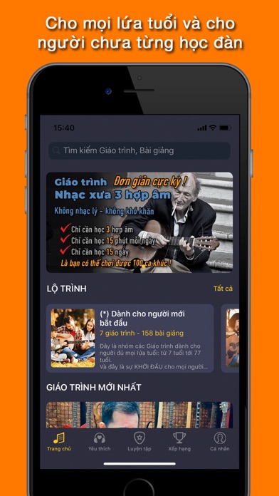 Screenshot #2 pour Học đàn - Đơn giản thôi mà