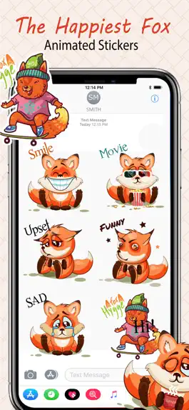 Game screenshot Cute Fox Stickers hack