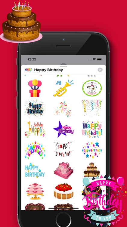 Happy Birthday Sticker - Packs screenshot-3
