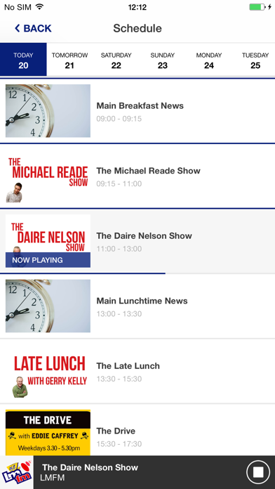 LMFM Radio Screenshot