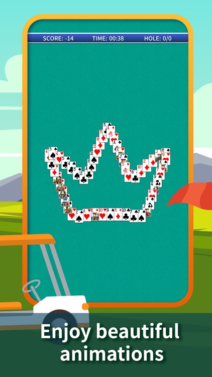 Golf Solitaire Classic. screenshot-5