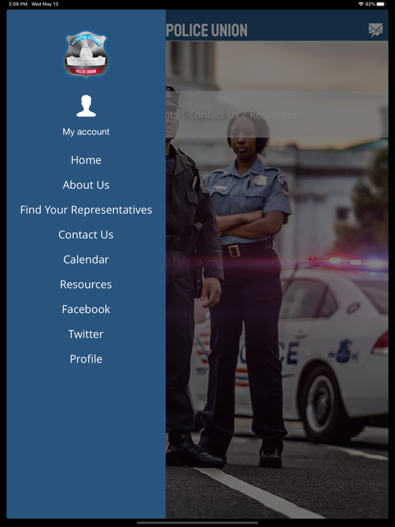 DC Police iPad screenshot 2 - Business app