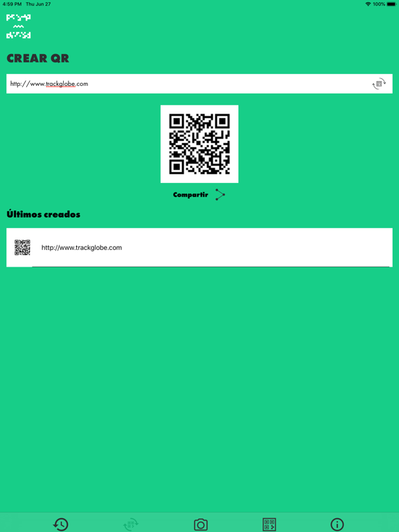 Screenshot #4 pour Lector QR Trackglobe
