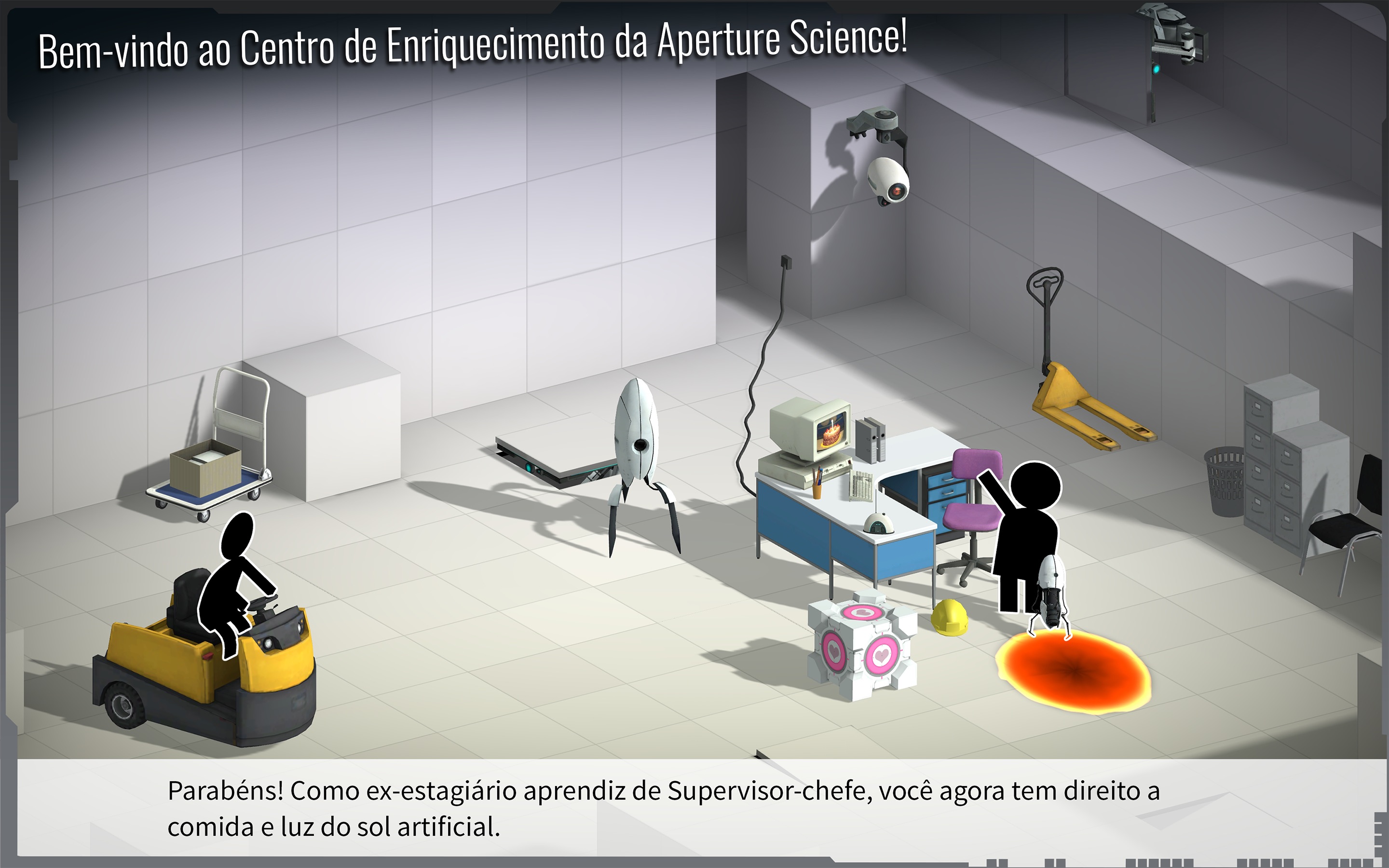 Screenshot do app Bridge Constructor Portal