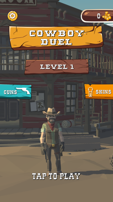 Cowboy Duel! screenshot 1