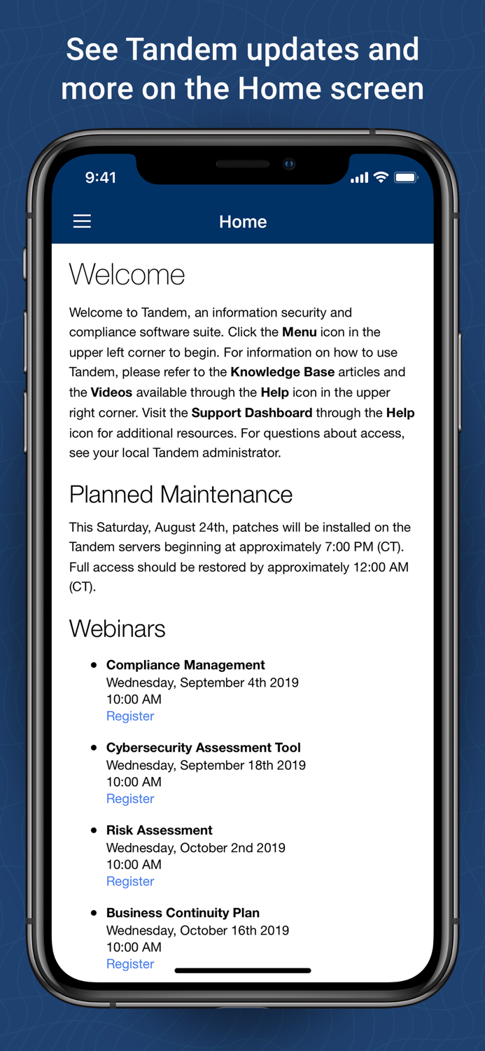 Tandem Information Security