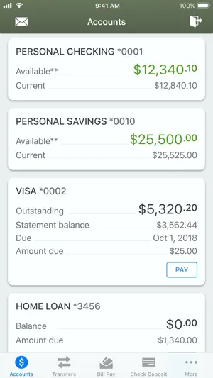 First Financial Credit Union screenshot 2