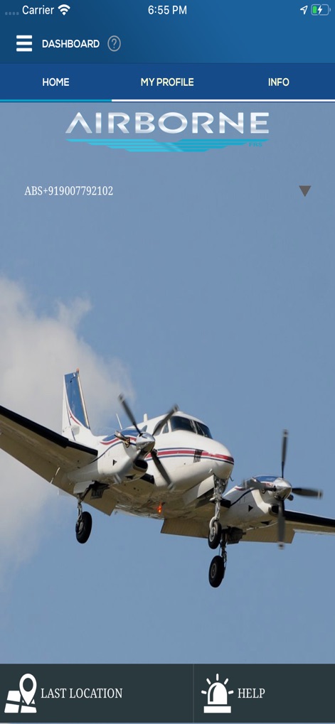 Airborne Flight Reporting Sys. - Travel App | MWM