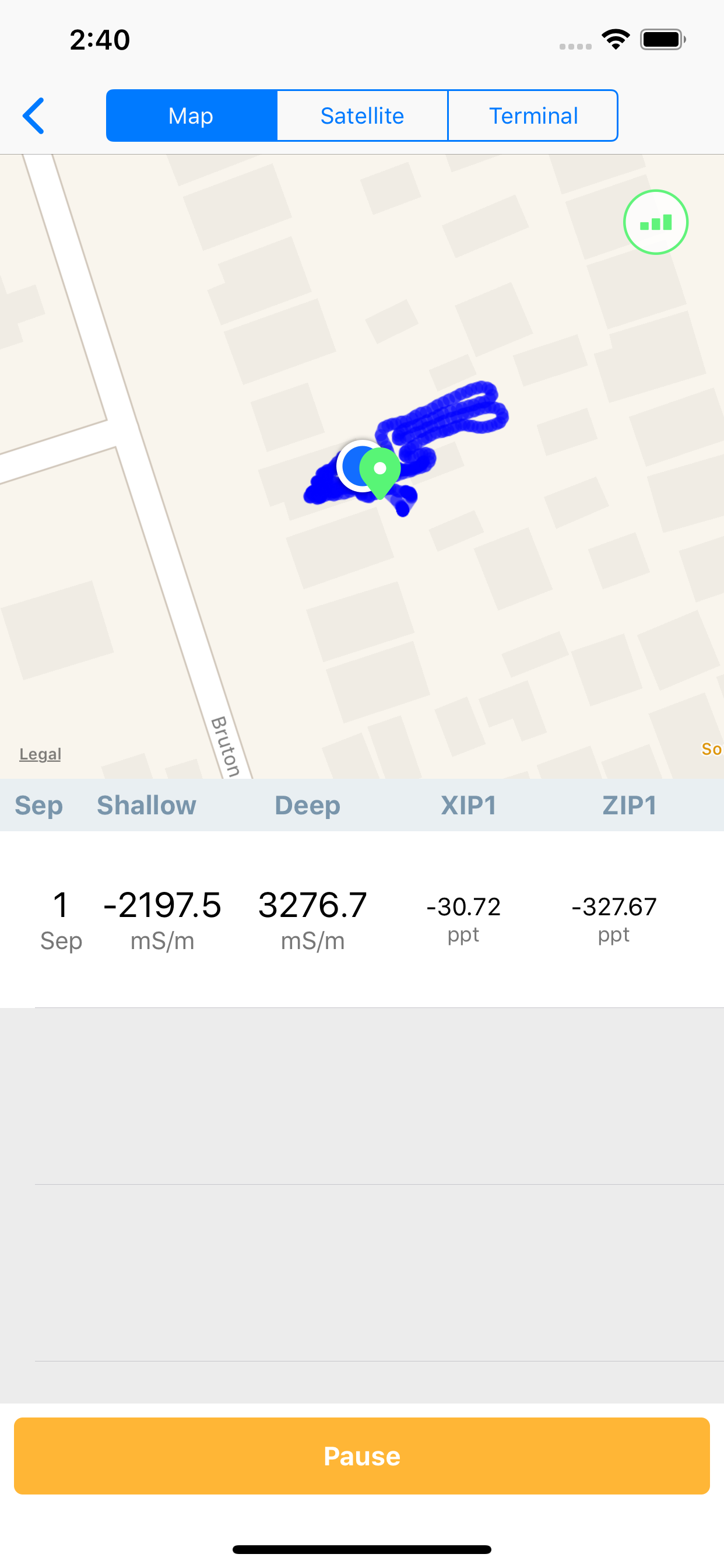 Geosensors screenshot 5