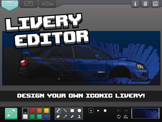 Pixel Car Racer iPad app afbeelding 5