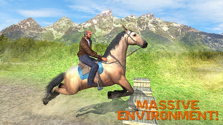 Wild Horse Hill Racer 3D Sim screenshot-3