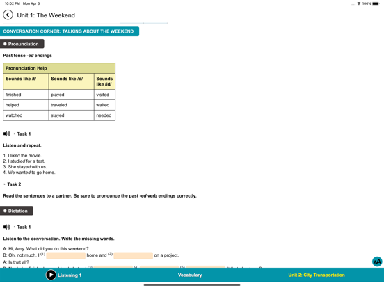 Screenshot #6 pour Developing for Listening - 3rd