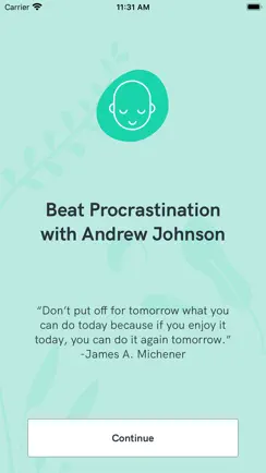 Beat Procrastination with AJ iPhone image 1