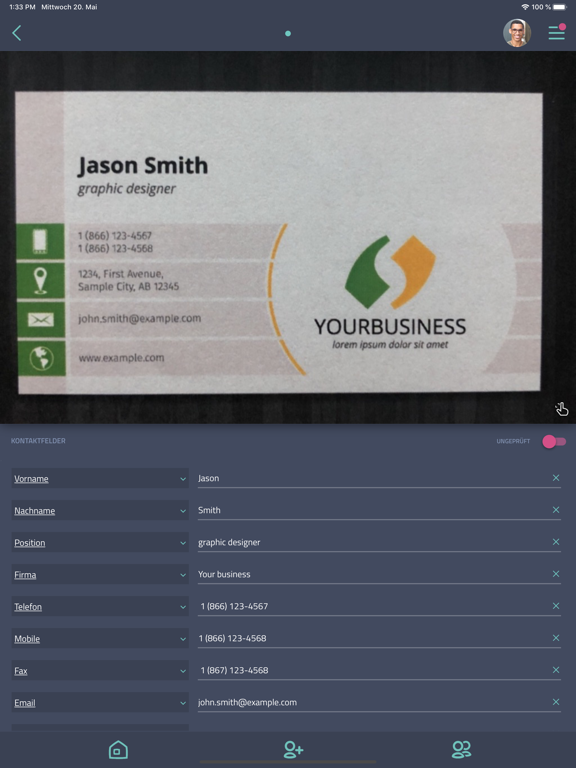 myStandLeads iPad screenshot 7 - Productivity app