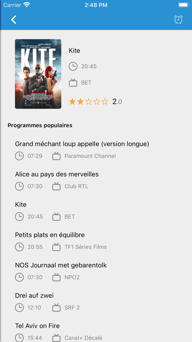 Screenshot #3 pour TV FR Programme - YuTV