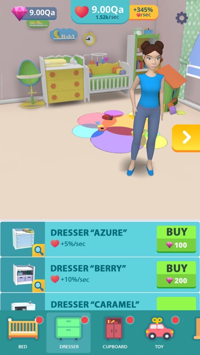 Baby & Mom Idle Life Simulator Screenshot