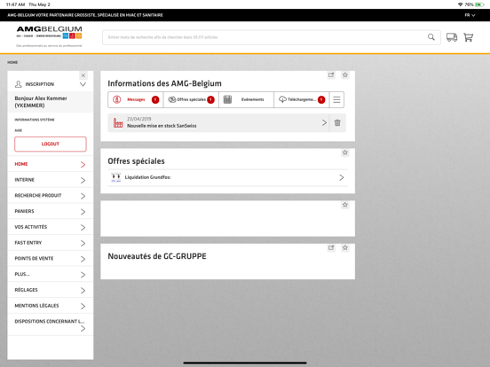 Screenshot #4 pour AMG Belgium