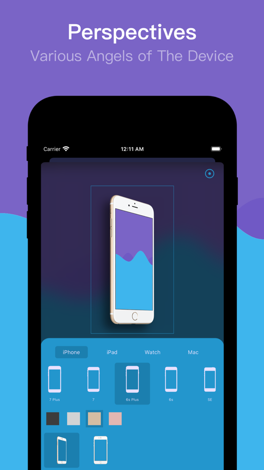 #5. OneMockup - Make Custom Mockup (iOS) Podle: Chengdu Reinvent Technology Co., Ltd.