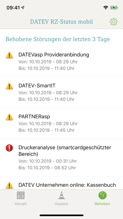 DATEV RZ-Status mobil screenshot 4