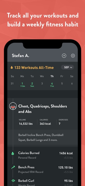 Fitbod Weight Lifting Workout On The App Store