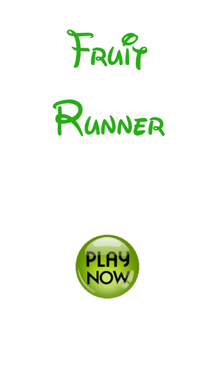 Fruit Runner Game