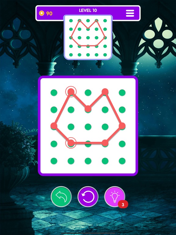 Screenshot #5 pour 1LINE one-stroke puzzle king