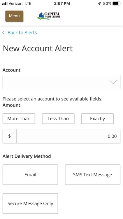 Capital Farm Credit Ag Banking