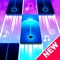 Tap fast and enjoy your favourite music game