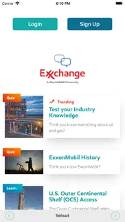 exxchange iphone screenshot 1