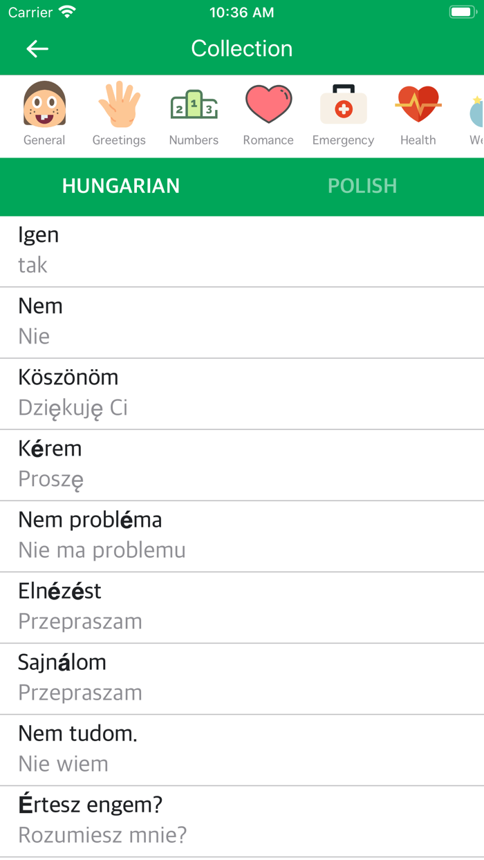 Hungarian Polish Dictionary