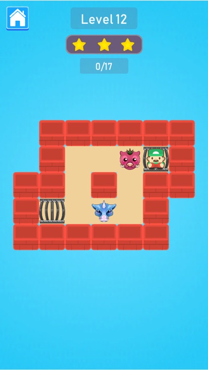 Cage Monsters Push Puzzle screenshot-5