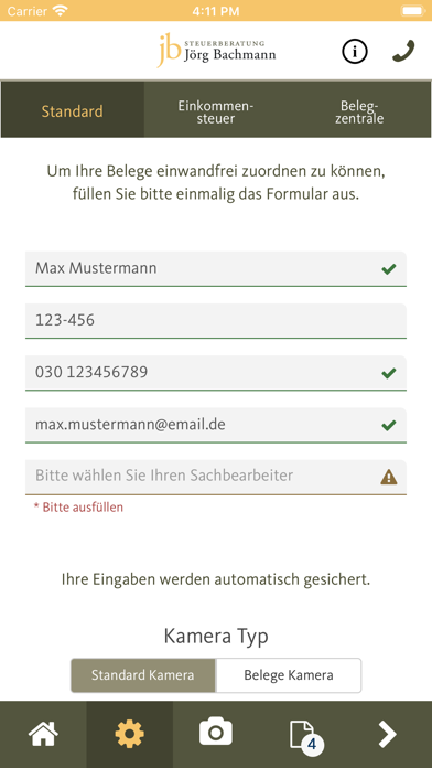 How to cancel & delete Steuerberatung Jörg Bachmann from iphone & ipad 2