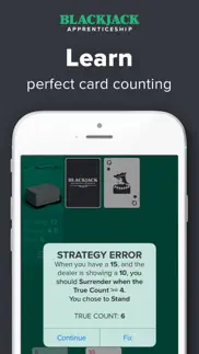 blackjack & card counting pro iphone screenshot 3