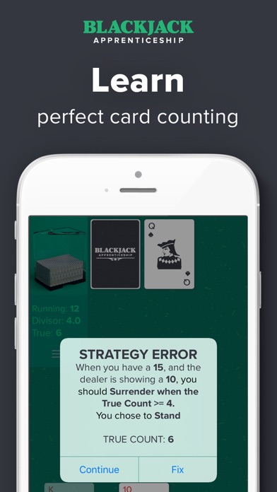 screenshot of Blackjack & Card Counting Pro 3