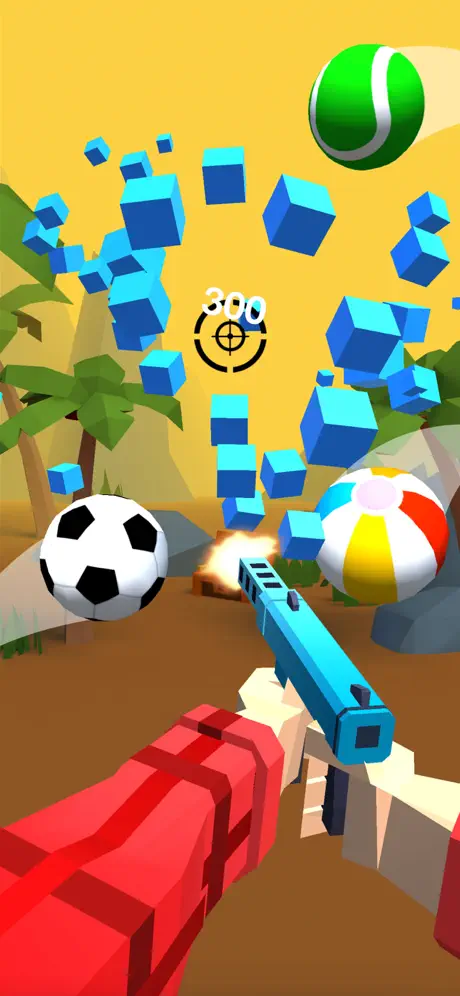 Shooting Hero-Block Gun Games