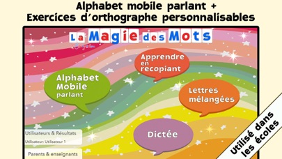 Screenshot #1 pour La magie des mots (éd. école)