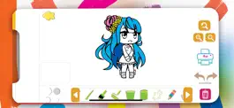Game screenshot Toca Life Coloring Book Chibi apk