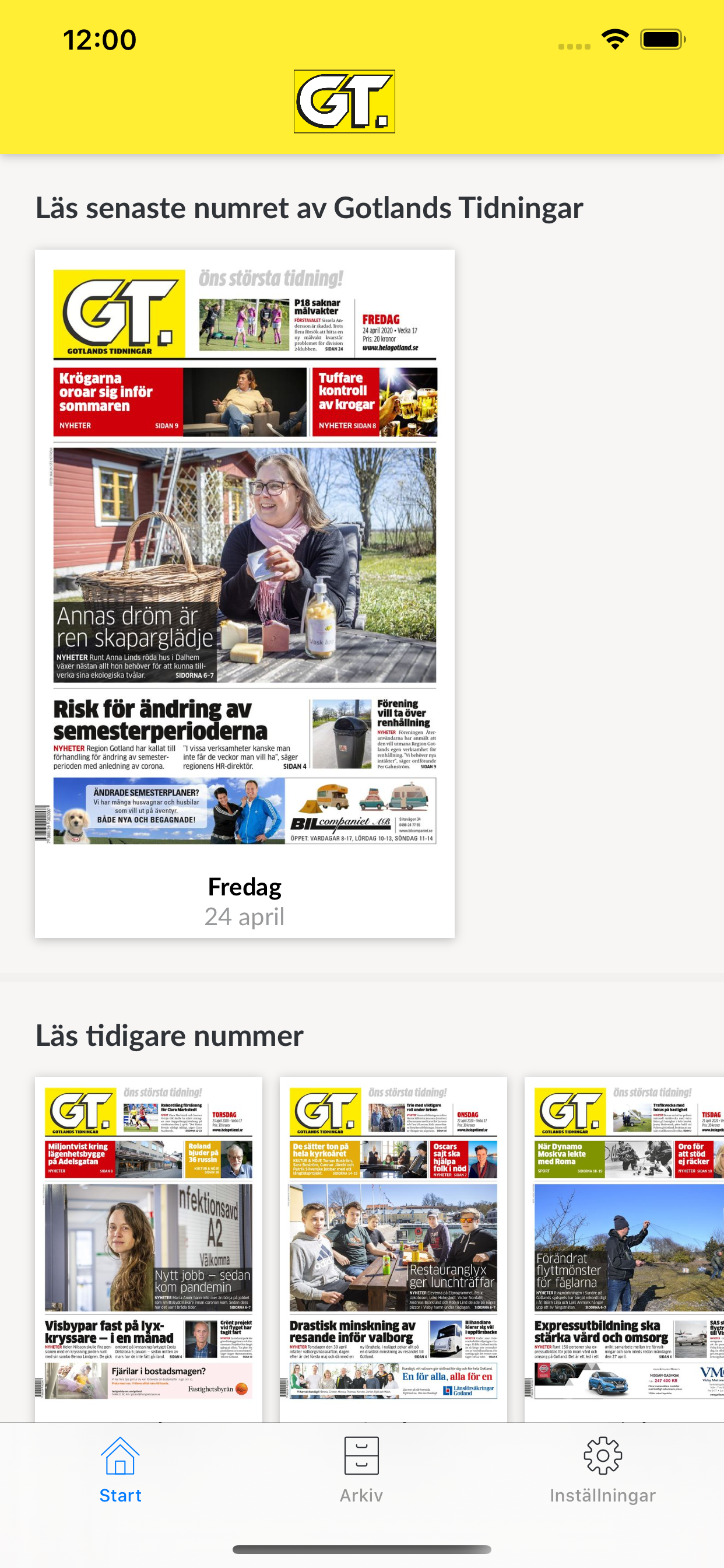 E-tidning GT
