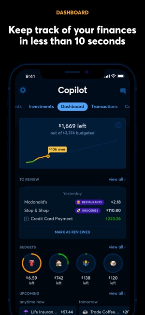 Copilot: Track & Budget Money on the App Store