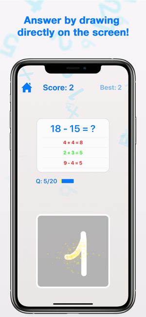 【iOS APP】Draw with Math 數學心算繪畫遊戲 – Dr.愛瘋 APP Navi