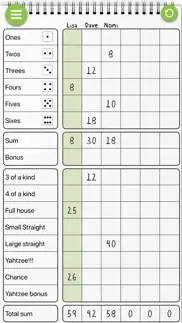 dicy, scoresheet for yahtzee® problems & solutions and troubleshooting guide - 2