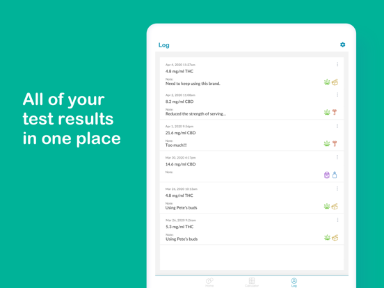 tCheck iPad screenshot 4 - Medical app