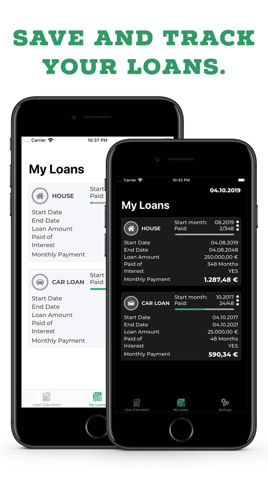 #2. Loan Calculator and Manager (iOS) 由: Nikola Veljic