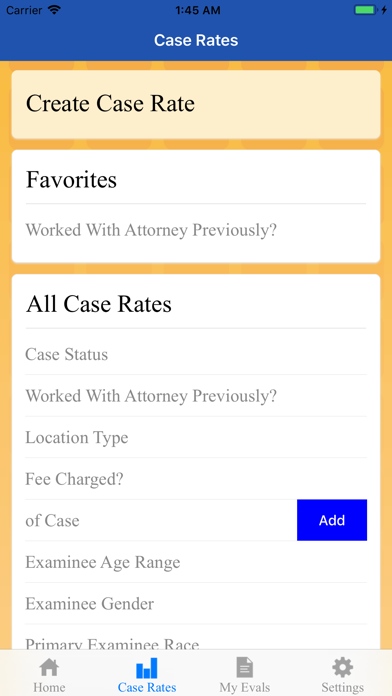 How to cancel & delete Case Rate from iphone & ipad 2