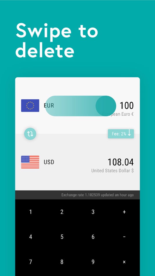 #4. Valuta EX - Currency Converter (iOS) 由: inkOfPixel srl