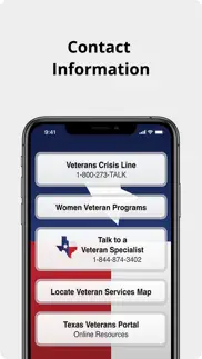 texas veterans mobile app iphone screenshot 1