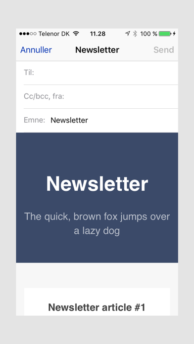 Screenshot #3 pour MailMyHtml