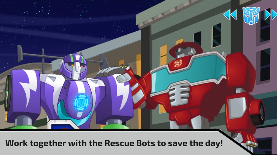 #4. Transformers Rescue Bots (iOS) 由: PlayDate Digital