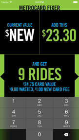 MetroCard Fixer screenshot